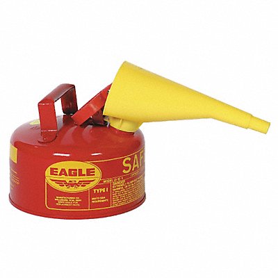EAGLE UI10FS Type I Safety Can 1 gal Red 10 H 9 OD
