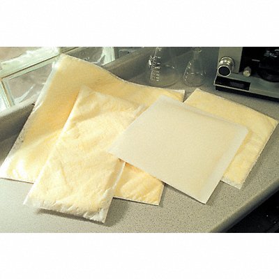 SPILFYTER 223182 Absorbent Pad Chem/Hazmat Yellow PK50