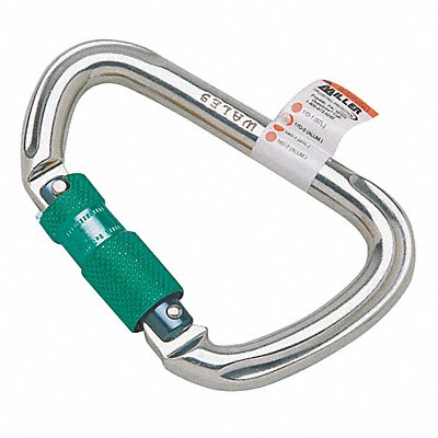 HONEYWELL MILLER 17D2Z7 Carabiner Offset-D Silver