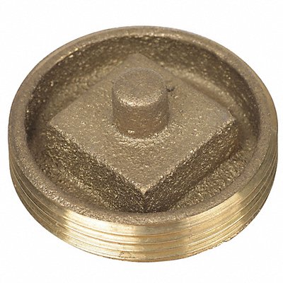 OATEY 42740 Cleanout Plug 1 1/2 Brass