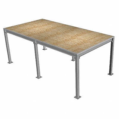 PORTA-KING PK1624 Platform Mezzanine 9 ftx24 ftx16 ft