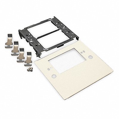 LEGRAND V4047C1 Device Plate Ivory Steel Plates