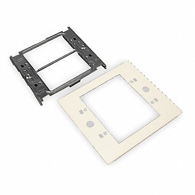 LEGRAND V4047C2 Device Plate Ivory Steel Plates
