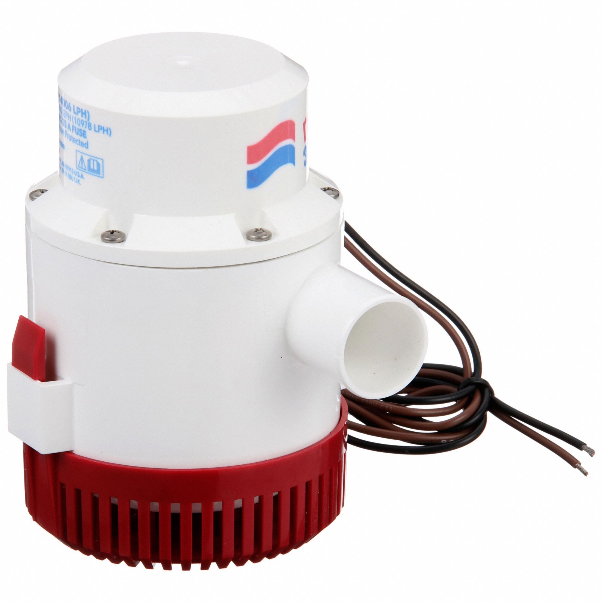 RULE 14A Electric Bilge Pump ABS 12VDC 1-1/2