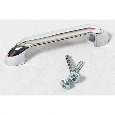 ASI GLOBAL PARTITIONS 408511704 Door Pull Zinc Bright