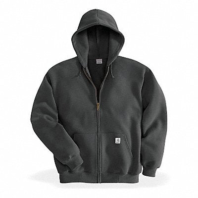 CARHARTT K122BLKLRGREG Hooded Swtshrt Blk 50Cotton/50PET L