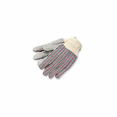 MCR SAFETY 1040 Leather Gloves Grey L PK12