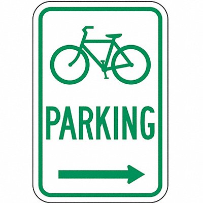LYLE D43R12HA Bicycle Parking Sign 18 x 12
