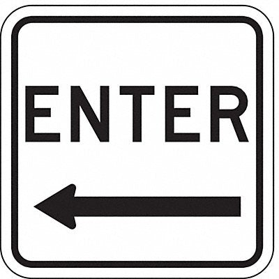 LYLE LR764L18HA Enter Sign For Parking Lots 18 x 18