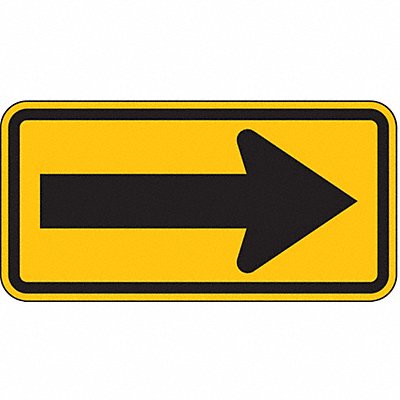 LYLE W1624DA Arrow Traffic Sign 12 x 24