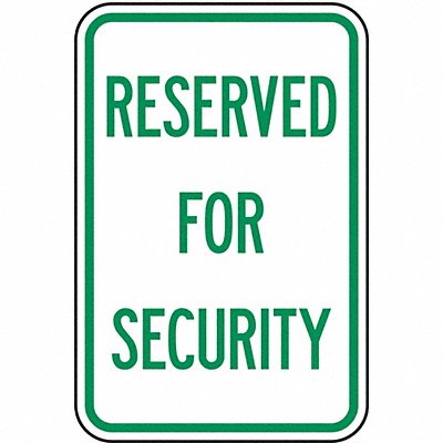 LYLE RP05412HA Security Parking Sign 18 x 12