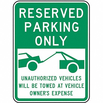LYLE RP12318HA Reserved Parking Sign 24 x 18