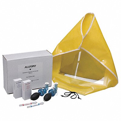 ALLEGRO 2040 Fit Testing Kit 2.5 cc Includes Hood