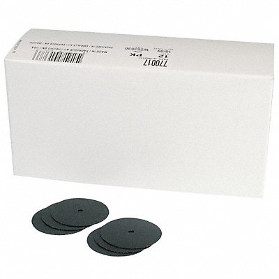 HONEYWELL NORTH 770017 Inhalation Valve Black Silicone PK6