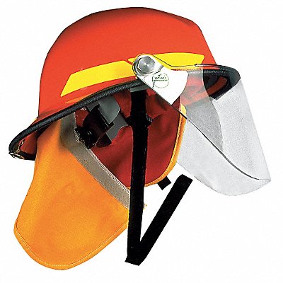 BULLARD PXSOR Fire Helmet Orange Modern