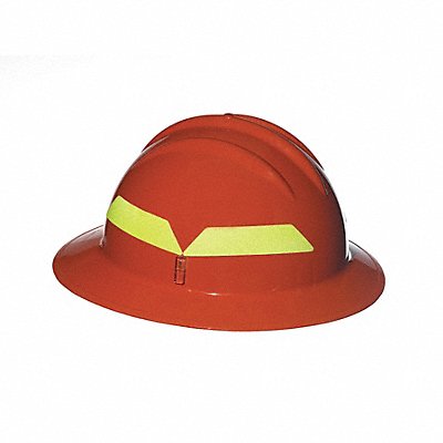BULLARD FHORR Fire Helmet Orange Full-Brim