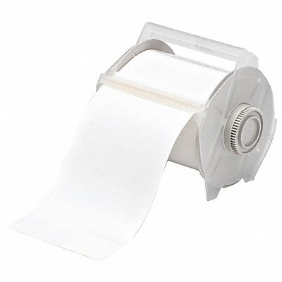 BRADY 113109 F0283 Tape White 100 ft L 4 in W