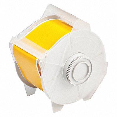 BRADY 113116 F0284 Tape Yellow 100 ft L 2-1/4 in W