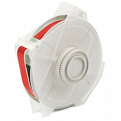 BRADY 113122 F0286 Tape Red 100 ft L 1/2 in W