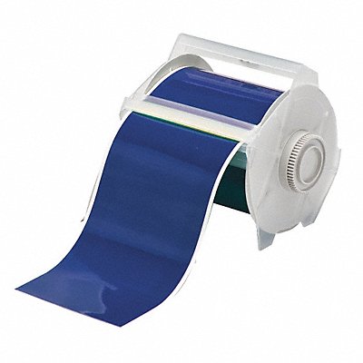 BRADY 113127 F0283 Tape Blue 100 ft L 4 in W