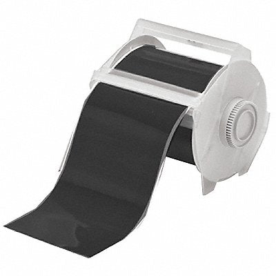 BRADY 113131 F0283 Tape Black 4 in W 100 ft L