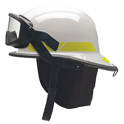 BULLARD LTXWHGIZ4 Fire Helmet White Modern