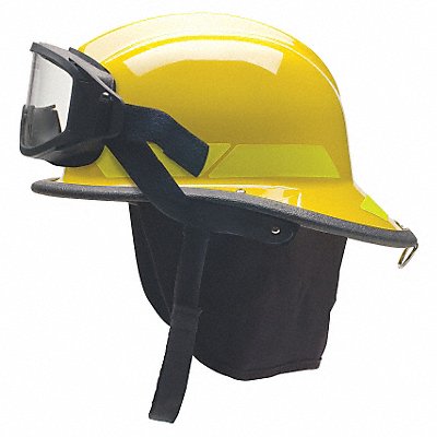 BULLARD LTXYLGIZ4 Fire Helmet Yellow Modern