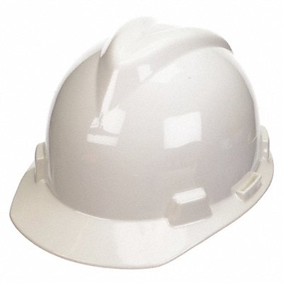 MSA 477477 E8191 Hard Hat Type 1 Class E Ratchet White