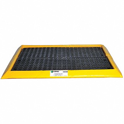 ENPAC 5760YEG Drum Spill Cntnmnt Pallet 4 Drum