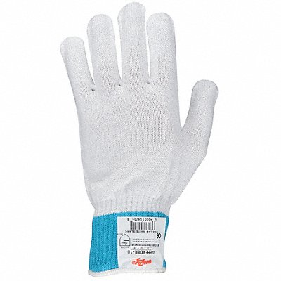WHIZARD 135480LS Cut Resistant Glove White Reversible M