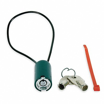 COMPX CHICAGO C42014KA6255 Locking Key Holder 4 In Black KA 6255