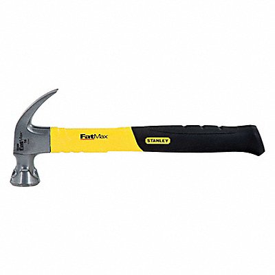 STANLEY 51505 Curved Claw Hammer Graphite 16 Oz