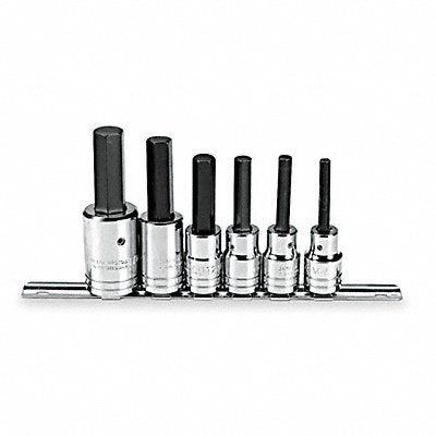 PROTO J5441SM Socket Bit Set Steel DrSz 1/2 in