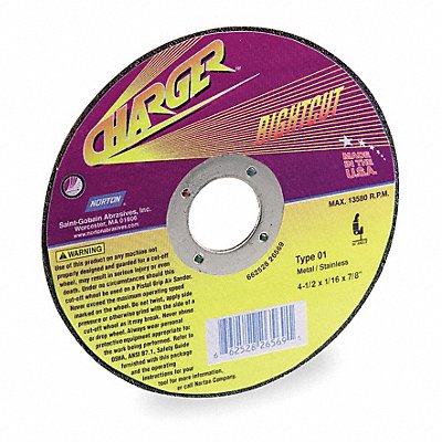 NORTON 66252922675 Cut Off Wheel 7/8 Connect. B25N 57A