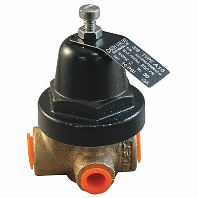 CASH VALVE A16BWLASBBF01D10016 Pressure Regulator 3/8 In 2 to 30 psi
