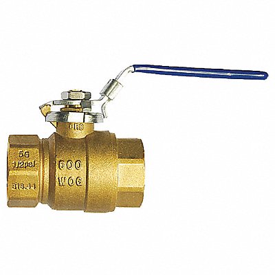 MILWAUKEE VALVE 2BA475BLL Manual 2-Way Ball Valve NPT Brass