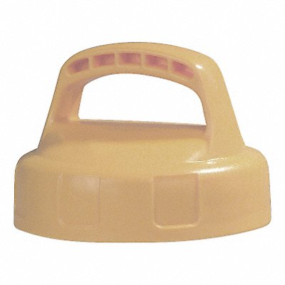 OIL SAFE 100100 G3511 Storage Lid Tan Plastic 4 in H