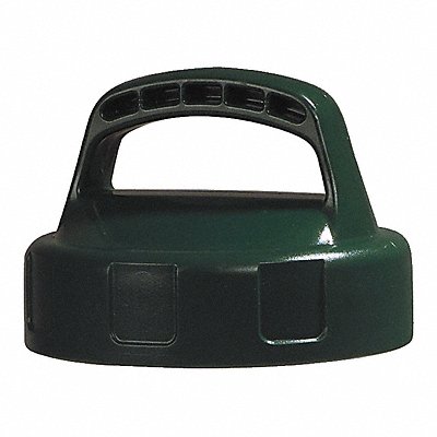 OIL SAFE 100103 G3511 Storage Lid Green Plastic 4 in H