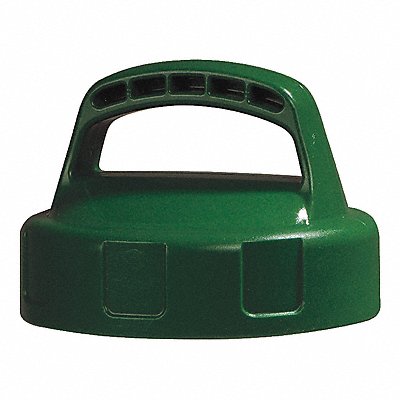 OIL SAFE 100105 G3511 Storage Lid Green Plastic 4 in H