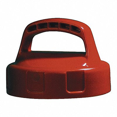 OIL SAFE 100106 G3511 Storage Lid Orange Plastic 4 in H