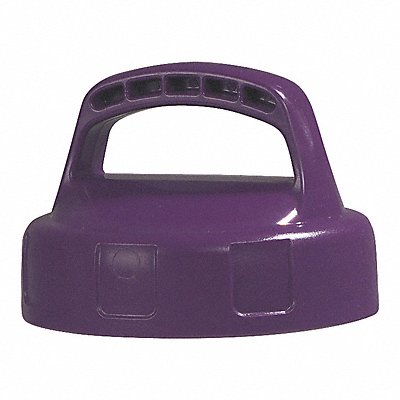 OIL SAFE 100107 G3511 Storage Lid Purple Plastic 4 in H