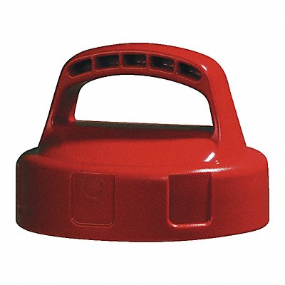 OIL SAFE 100108 G3511 Storage Lid Red Plastic 4 in H