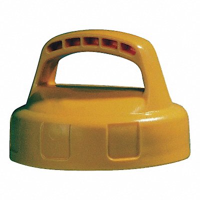 OIL SAFE 100109 G3511 Storage Lid Yellow Plastic 4 in H