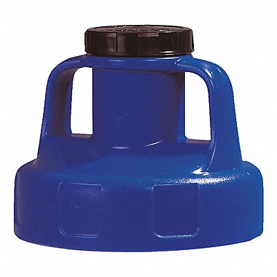 OIL SAFE 100202 G3512 Utility Lid Blue Plastic 4 3/4 in H