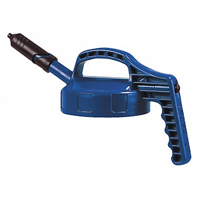 OIL SAFE 100402 G3514 Mini Spout Lid Blue Plastic 7 1/2 in H