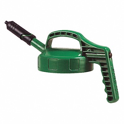 OIL SAFE 100405 G3514 Mini Spout Lid Green Plastic 7 1/2 in H