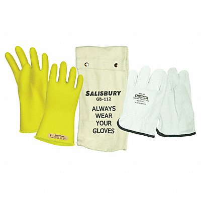 SALISBURY GK011Y11 Electrical Glove Kit 1000VAC/1500VDC 11 PR1