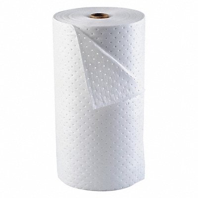 BRADY SPC ABSORBENTS OP30DP Absorbent Roll Oil Based Liquids White