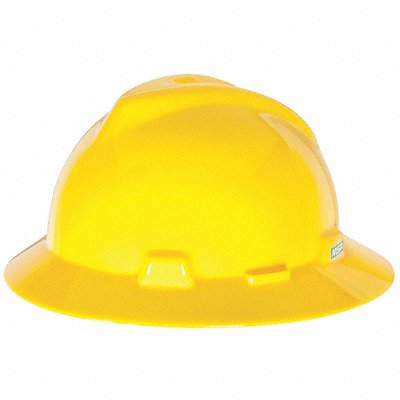 MSA 454730 D0366 Hard Hat Type 1 Class E Pinlock Yellow