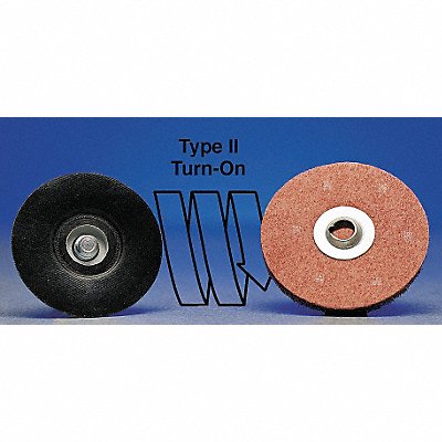 MERIT 8834160011 Quick Change Disc Backup Pad 2 in Dia